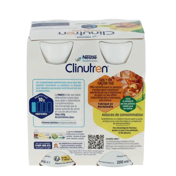 Clinutren Facon The Nutrim Citron 4/200ml