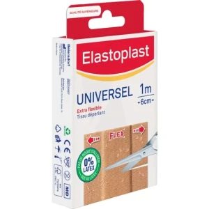 Elastoplast Universel Tissu Pansements à Découper 10x6cm