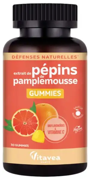 Vitavea Gummies Extrait De Pépins De Pamplemousse Gomme Pot/30