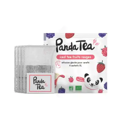 Panda Tea Iced Fruits Rouges Tisane Xxl 4 Sachets à Auterive