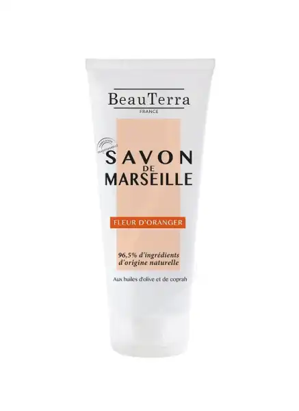 Beauterra - Savon De Marseille Liquide - Fleur D'oranger - 100ml