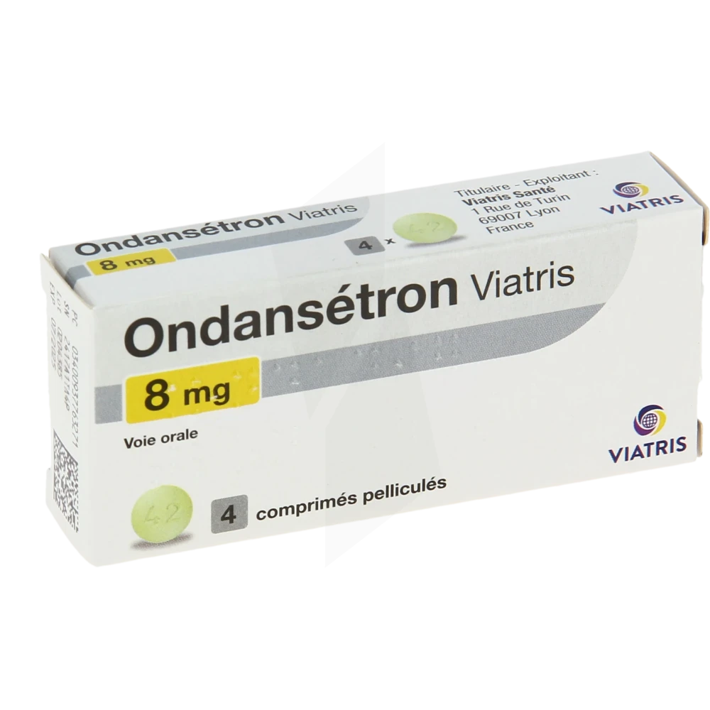 Ondansetron Viatris 8 Mg, Comprimé Pelliculé