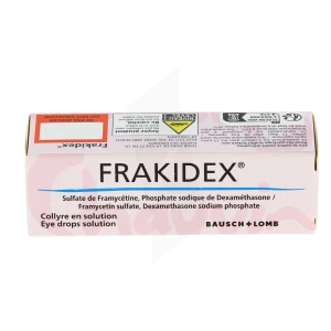 Frakidex, Collyre En Solution