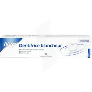 Dentifrice Blancheur