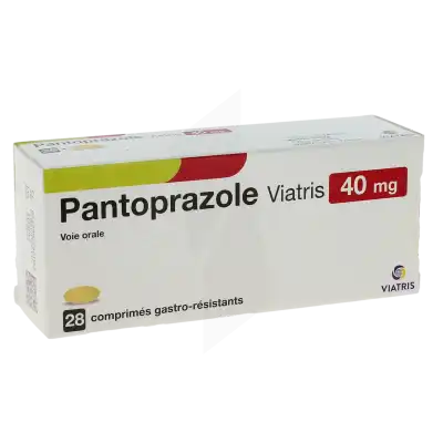 Pantoprazole Viatris 40 Mg, Comprimé Gastro-résistant à CHAMPAGNOLE