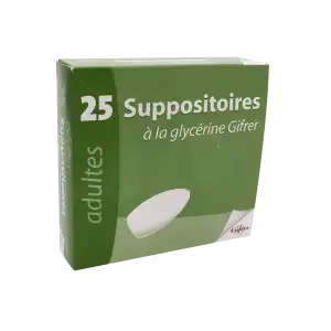 Suppositoire A La Glycerine Gifrer Adultes, Suppositoire à CHAMBÉRY