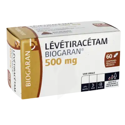 Levetiracetam Biogaran 500 Mg, Comprimé Pelliculé Sécable à Hagetmau