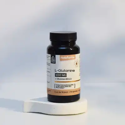 Nat&form Nutraceutique Premium Glutamine Gélules Boîte De 60 à FONTENAY-TRESIGNY