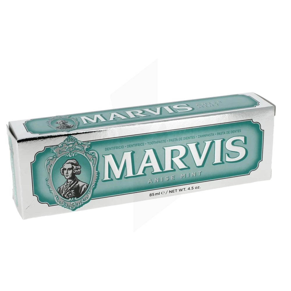 Marvis Vert Clair Pâte Dentifrice Menthe Anis T/85ml