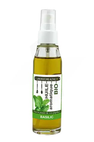 Laboratoire Altho Huile Culinaire Basilic Bio 50ml