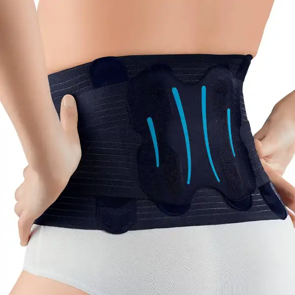 Orliman Mouv'n Fit Ceinture Lombaire Turquoise Hauteur 26cm Taille 4 B/1