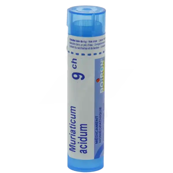Boiron Muriaticum Acidum 9ch Granules Tube De 4g