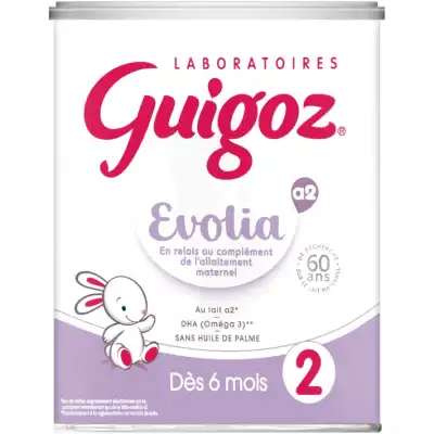 Guigoz Evolia A2 Relais 2 Lait En Poudre B/800g à SEYNOD