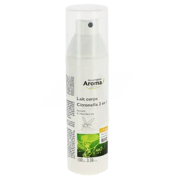 Le Comptoir Aroma Citronella Lait Corps 2 En 1 100ml