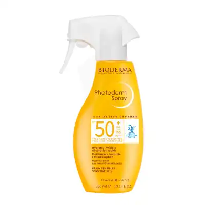 Bioderma Photoderm Spray Crème Solaire Spf50+ Haute Protection 200ml à Angers