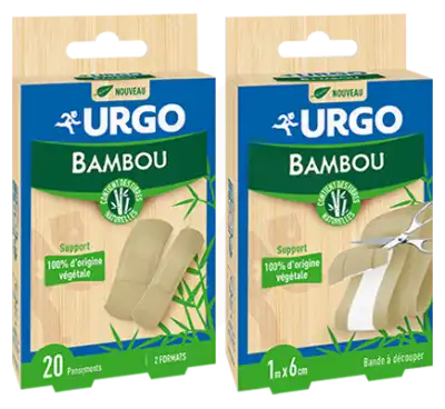 Acheter Urgo Pansements Bambou 6cm x 1m B/1 à Entrelacs