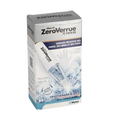 Objectif Zeroverrue Freeze Stylo Protoxyde D'azote Main Pied 7,5g à BU