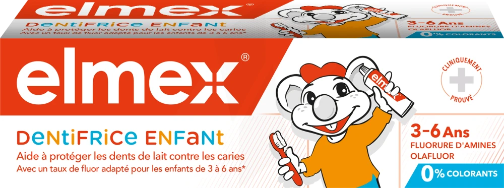 Elmex Dentifrice Enfant - 50ml - Pharmacie en ligne