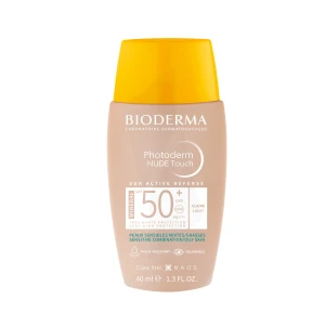 Bioderma Photoderm Nude Minéral Spf50+ Protection Solaire Teinté Claire 40ml