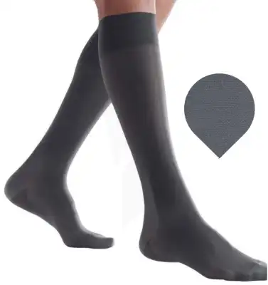 Thuasne Venoflex Secret 2 Chaussette Femme Poivre T2n à VALENCE