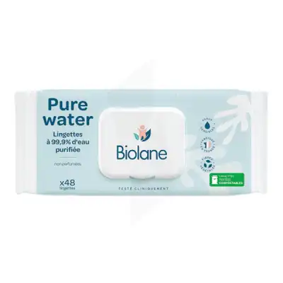 Biolane Expert Pro Lingette Pure Water Paquet/60 à Agen