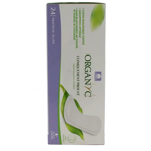 Organyc Protège-slip Coton Bio Extra Fin Vrac B/24