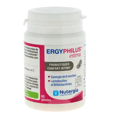 Nutergia Ergyphilus Intima Confort Intime Gélules Boîte De 60 à MIRAMONT-DE-GUYENNE