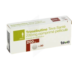 Trimebutine Teva Sante 200 Mg, Comprimé Pelliculé