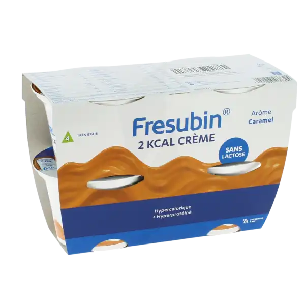 Fresubin 2 Kcal Crème Nutriment Caramel 4pots/200g