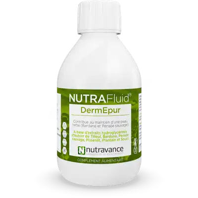Nutravance Nutrafluid Dermepur Solution buvable Fl/250ml