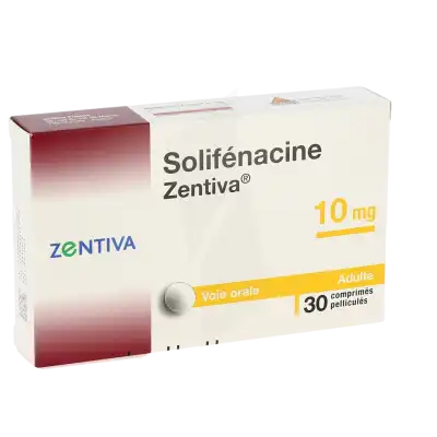 Solifenacine Zentiva 10 Mg, Comprimé Pelliculé à Bordeaux