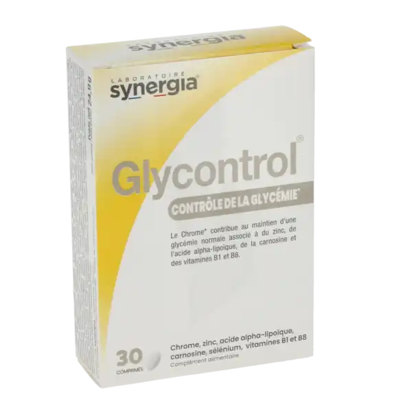 Synergia Glycontrol Comprimés B/30