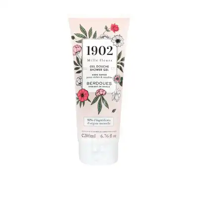 Berdoues 1902 Mille Fleurs Gel Douche T/200ml à VERNOUX EN VIVARAIS