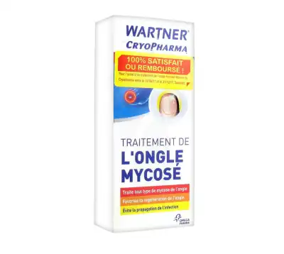 Wartner By Cryopharma Solution ongles mycosés T/7ml S/R