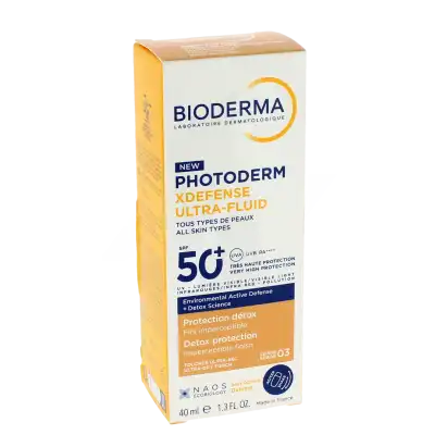 Bioderma Photoderm Xdefense Ultrafluide Spf50+ Cr 03 Fl/40ml à CERNAY