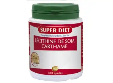 Superdiet Lécithine Soja Caps B/120 à PODENSAC