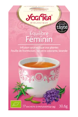 Yogi Tea Tisane Ayurvédique Equilibre Féminin Bio 17 Sachets/1,8g à TRUCHTERSHEIM