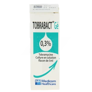 Tobrabact 0,3 %, Collyre En Solution
