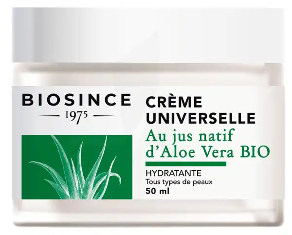 Biosince 1975 Crème Universelle Aloé Vera Bio 50ml