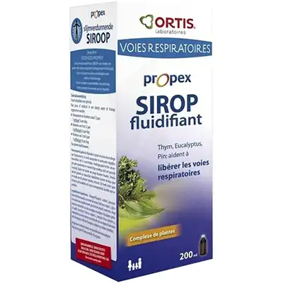 Ortis Propex Sirop Fluidifiant 200ml à ROMORANTIN-LANTHENAY