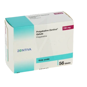 Pregabaline Zentiva 150 Mg, Gélule