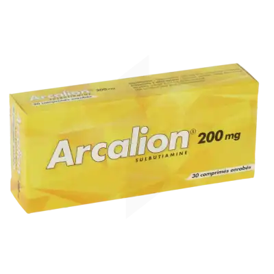 Arcalion 200 Mg, Comprimé Enrobé à VIC-FEZENSAC