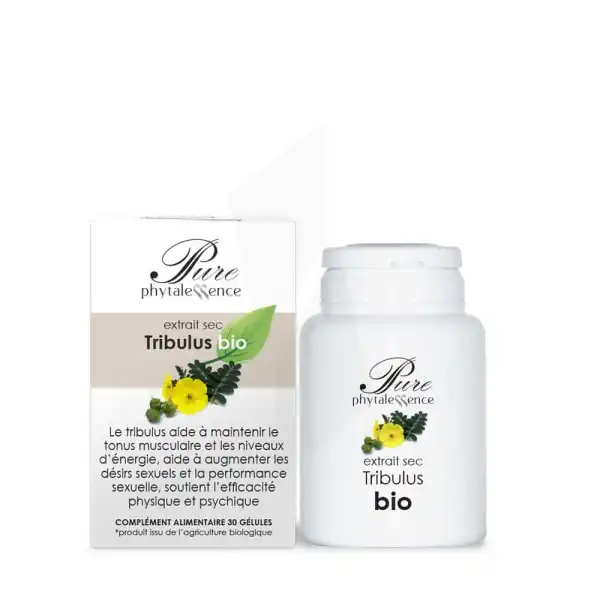 Phytalessence Pure Extrait Sec Tribulus Bio 30 Gélules