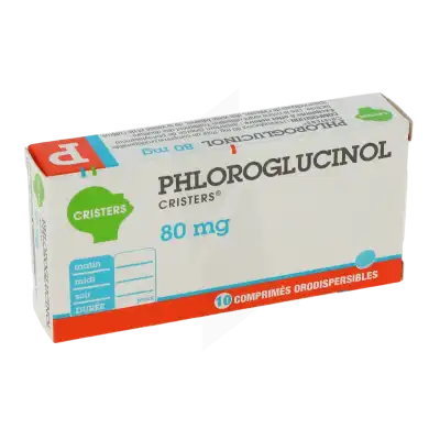 PHLOROGLUCINOL CRISTERS 80 mg, comprimé orodispersible