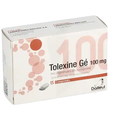 Tolexine 100 Mg, Microgranules En Comprimé à Dreux