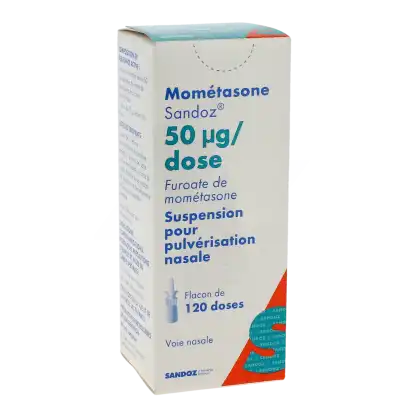 Mometasone Sandoz 50 Microgrammes/dose, Suspension Pour Pulvérisation Nasale à Clermont-Ferrand