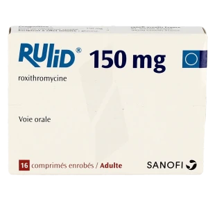 Rulid 150 Mg, Comprimé Enrobé