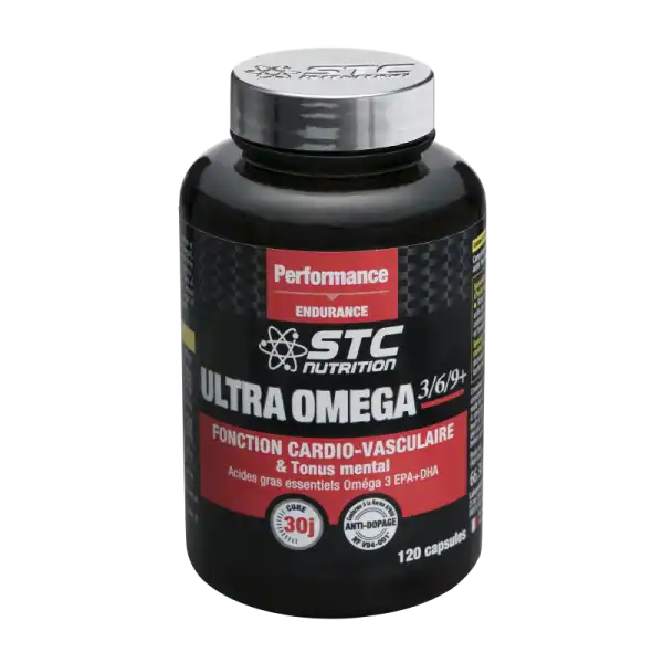 Stc Nutrition Ultra Omega 3 -6 - 9 +, Pilulier 120