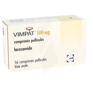 Vimpat 100 Mg, Comprimé Pelliculé