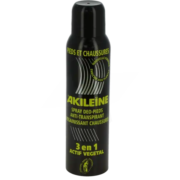 Akileine Soins Verts Sol Aseptisante Spray Noir/150ml